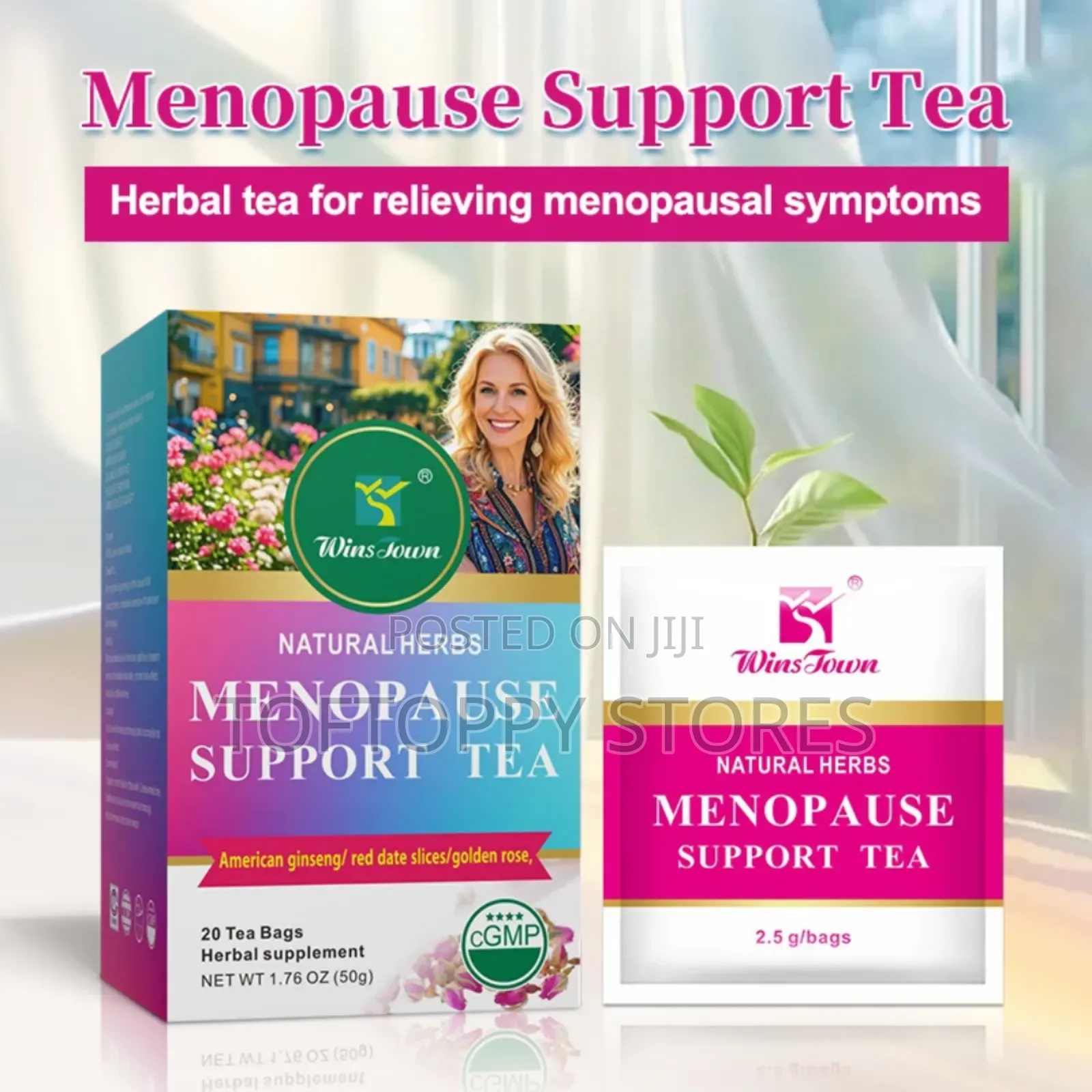 Menopause Support Tea Natural Herbs