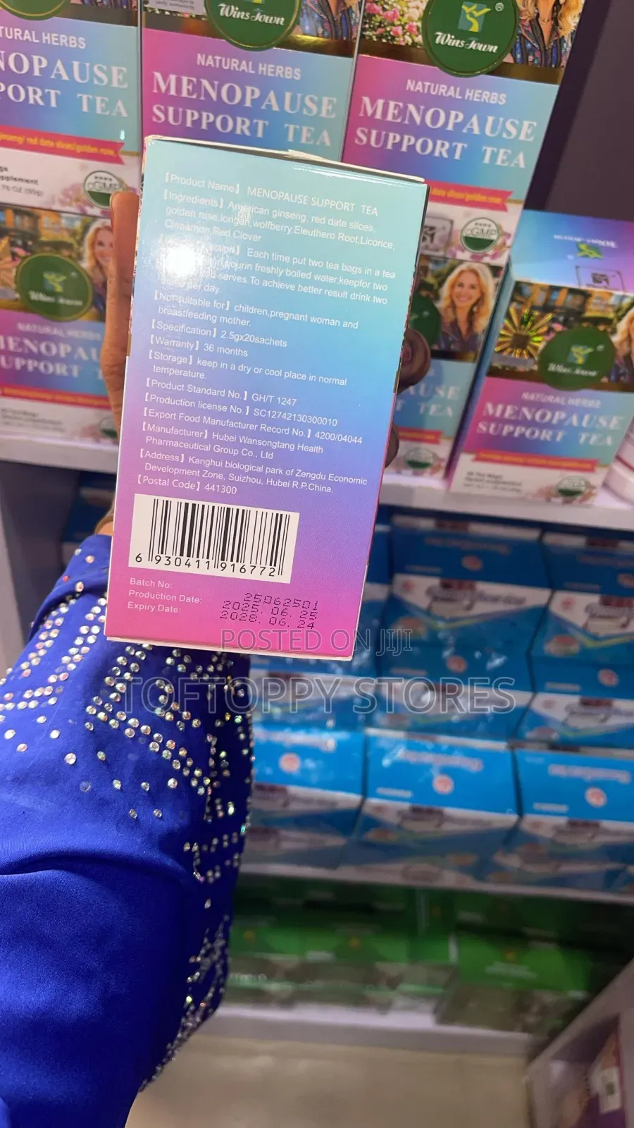 Menopause Support Tea Natural Herbs