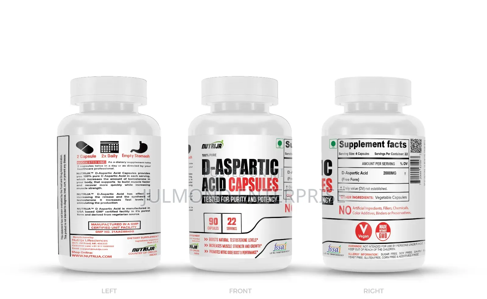 D-Aspartic Acid Capsules