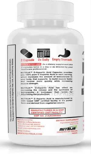 D-Aspartic Acid Capsules