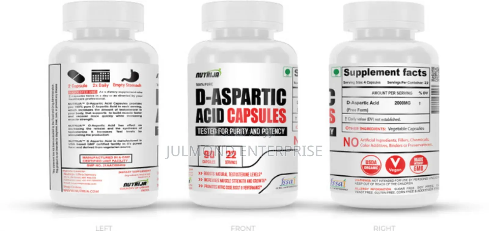 D-Aspartic Acid Capsules