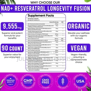 Nad+Resveratrol Supplement