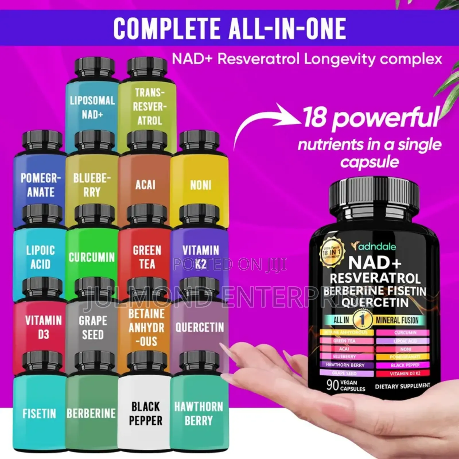 Nad+Resveratrol Supplement