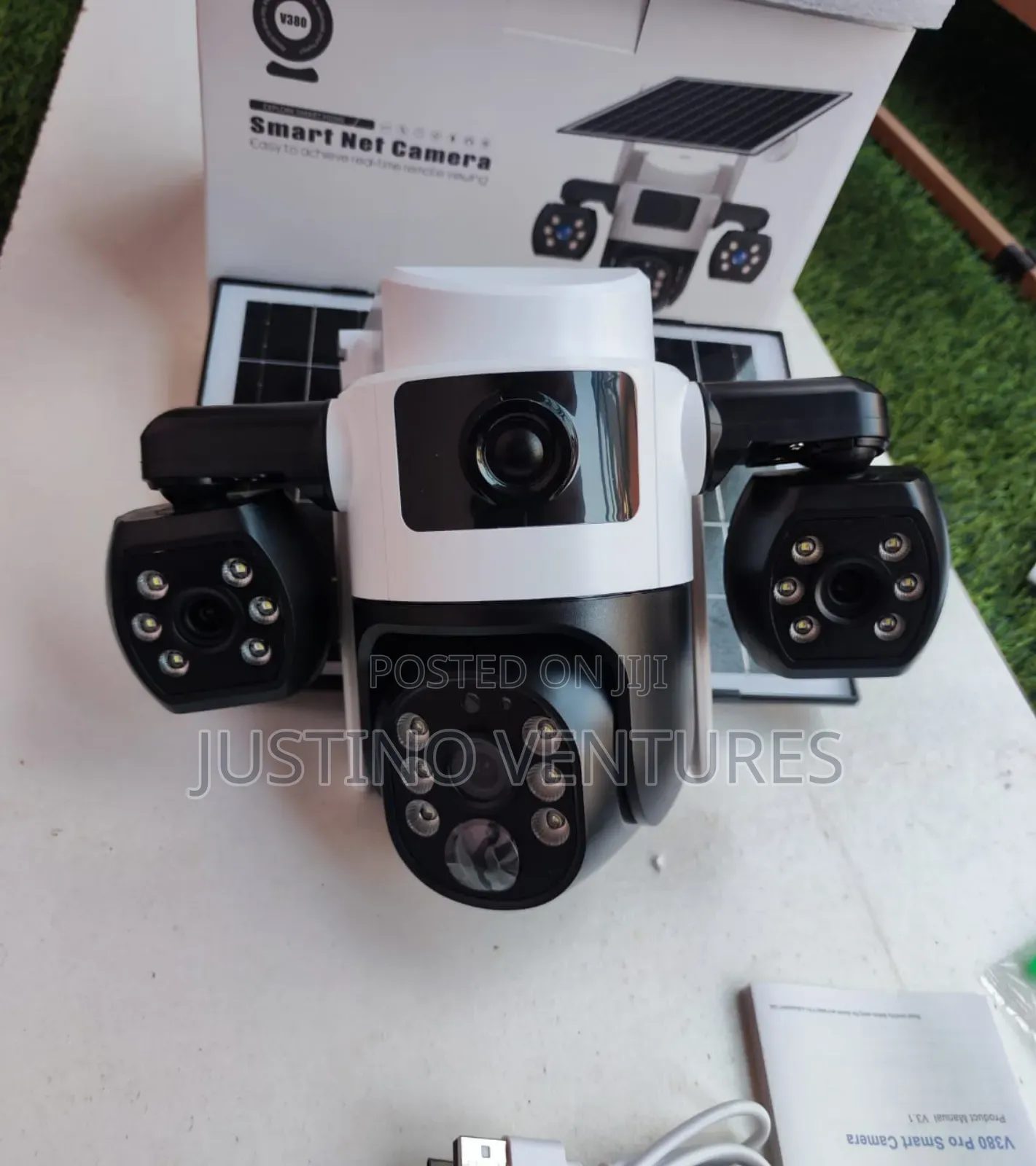 Solar 3 Way Camera