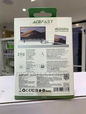 Acefast Usb-C to HDTV (Hdmi) Fully Compatible Video Cable
