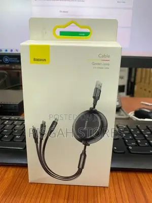 Baseus Golden Loop Three in One Elastic Usb for M+L+T Camlt-Jh01