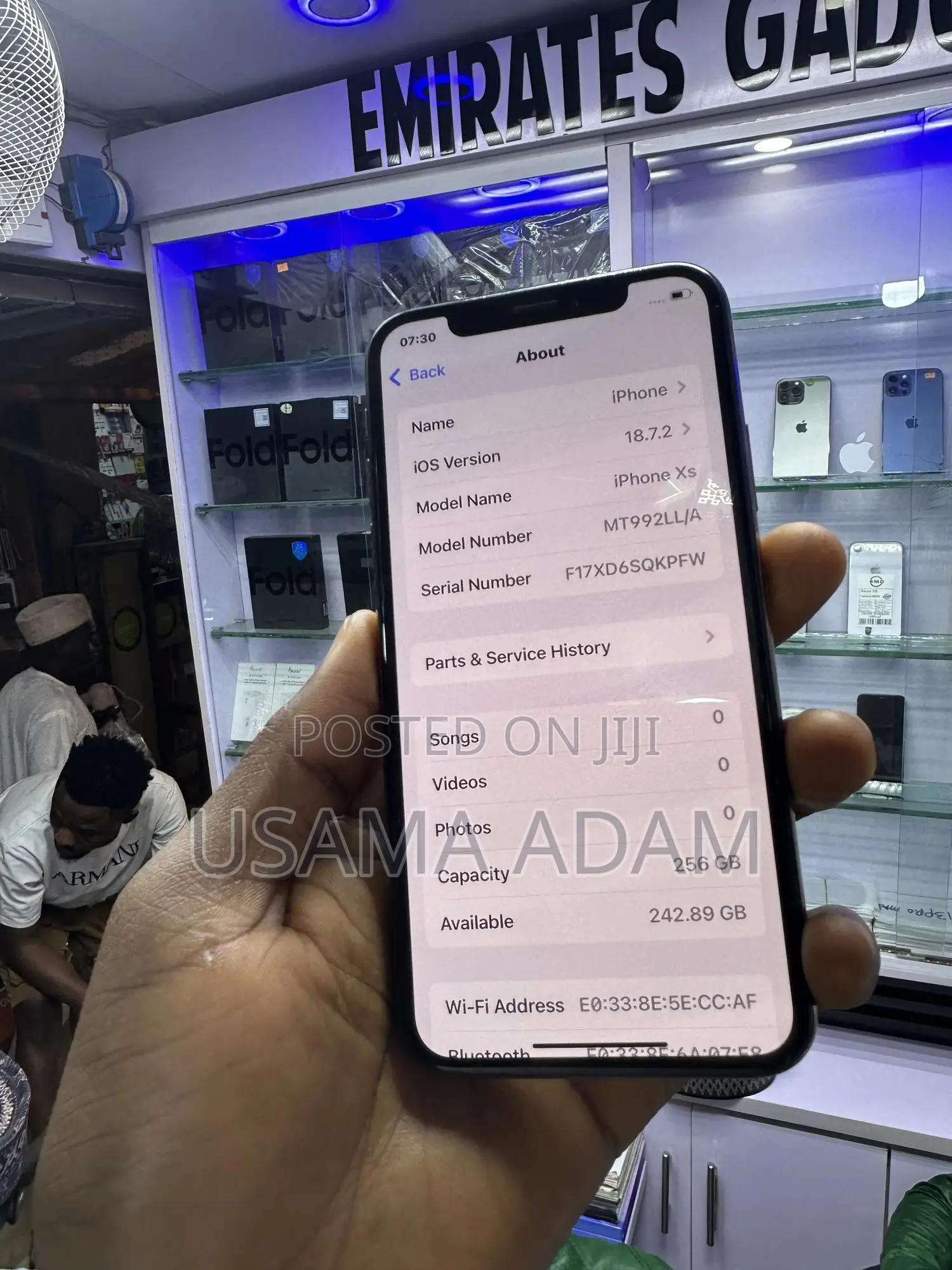 Apple iPhone XS 256 GB Gold