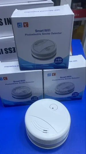 Wifi Wireless Smoke Detector With Battery