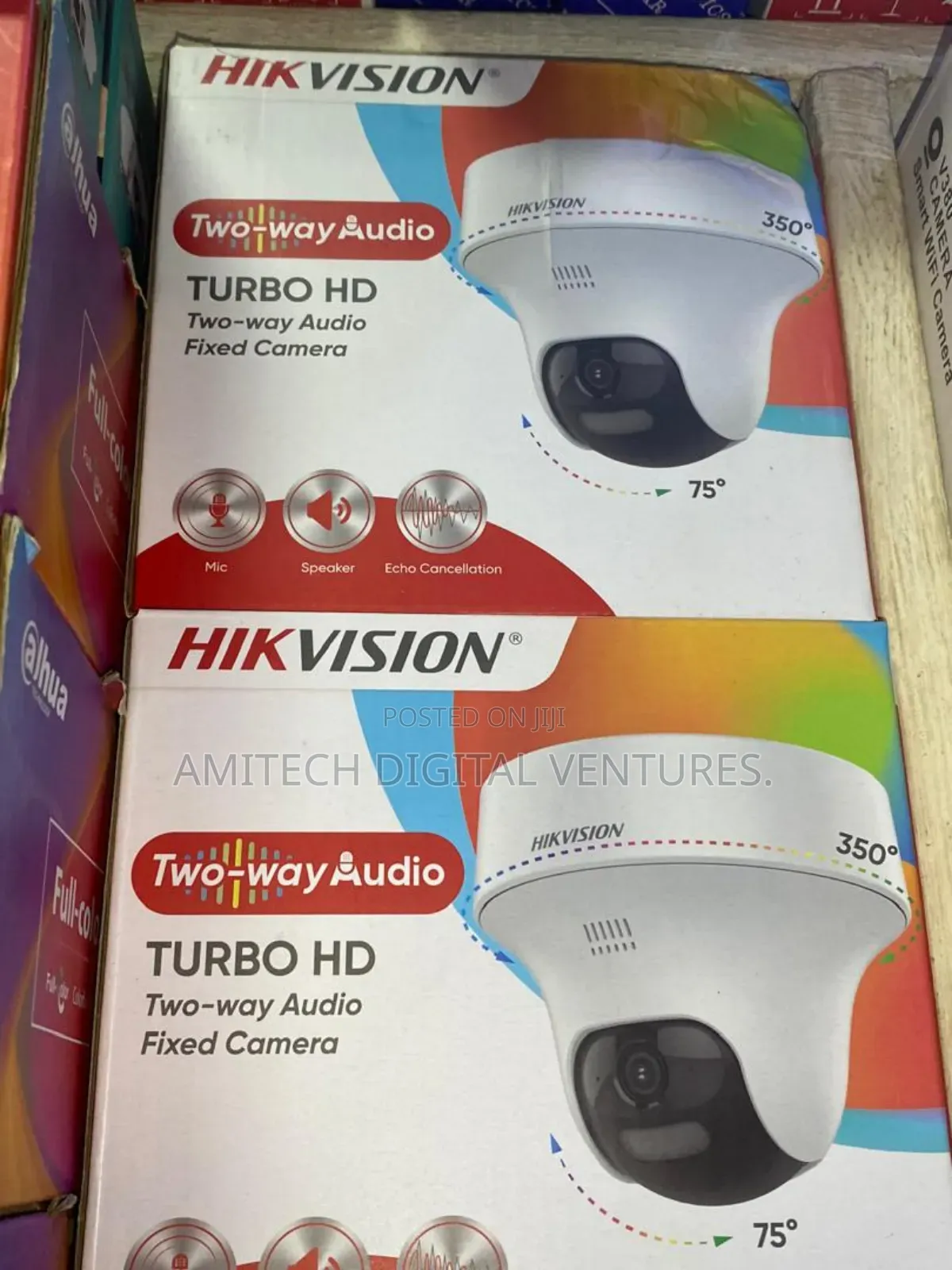 Two Way Audio Hikvision Camera