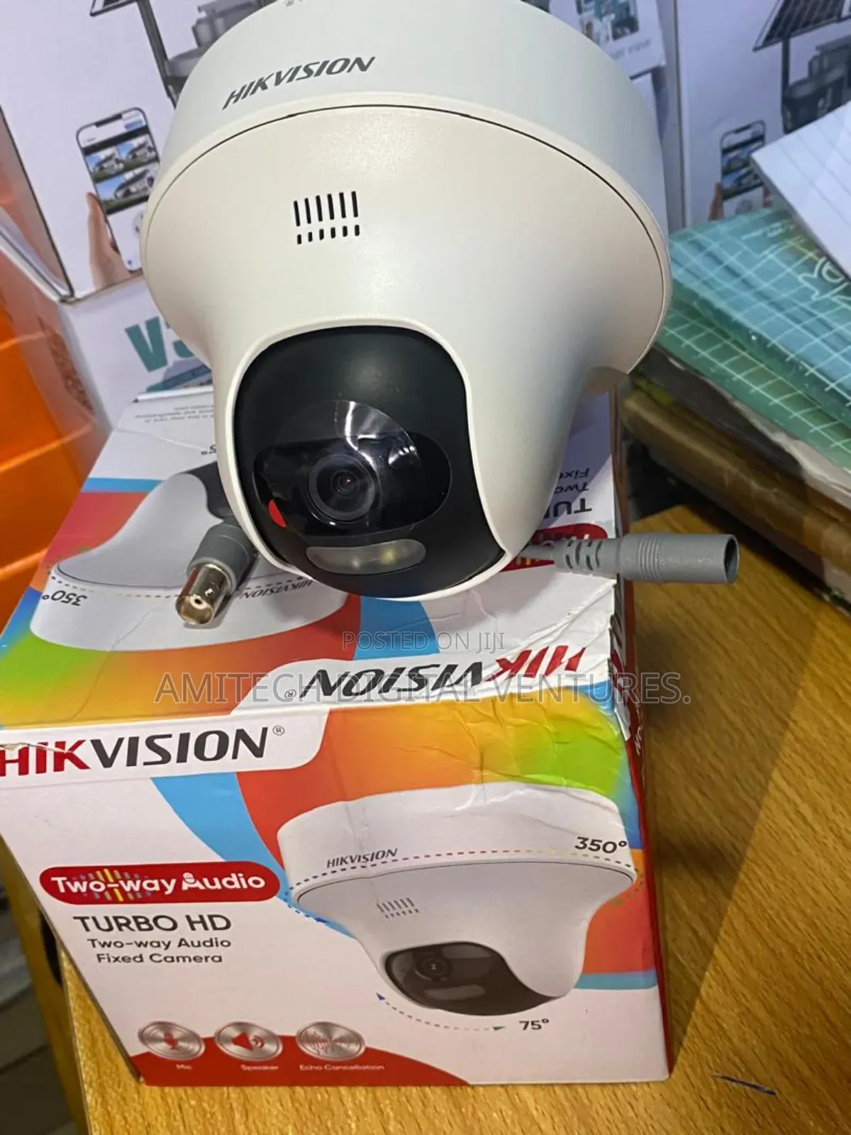 Two Way Audio Hikvision Camera