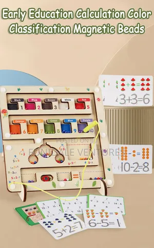 Early Education Calculation Colour Classification Magnetic Beads