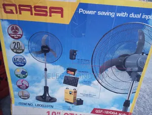 Qasa Solar Dc Fan 18inch 20 Watts