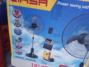 Qasa Solar Dc Fan 18inch 20 Watts