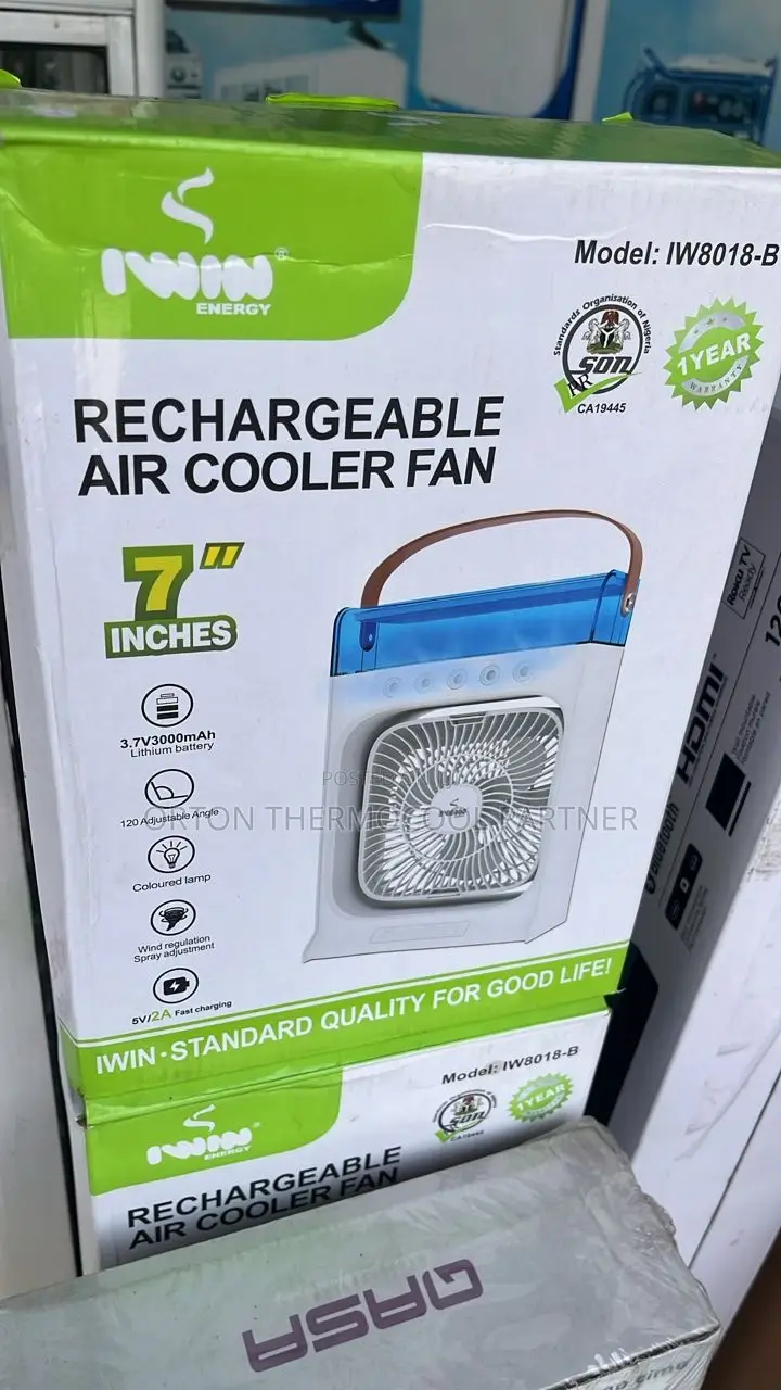 Rechargeable Mini Table Fan