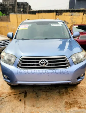 Toyota Highlander Sport 2008 Blue
