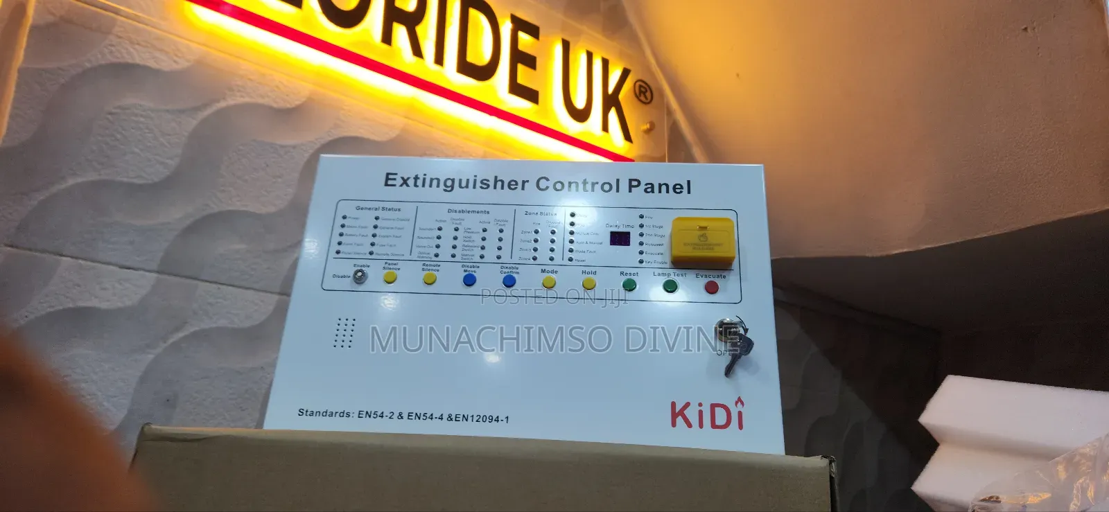 Kidi Extinguishing Panel