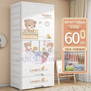 Baby Foreign Plastic Wardrobe