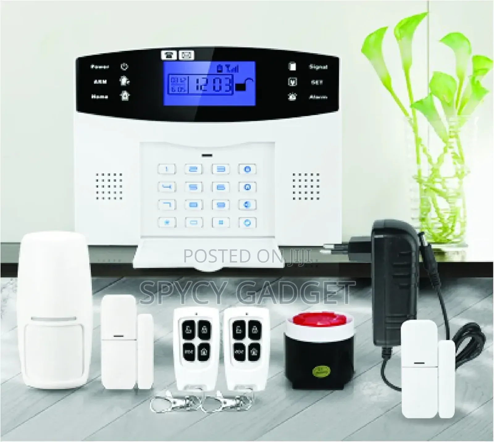 Wireless Home Security Gsm Alarm System Kit.