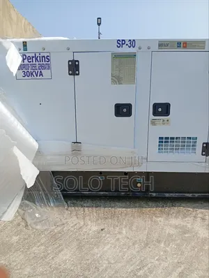 Brand New 30kva Perkins Soundproof Diesel Generator 100% Copper Coil