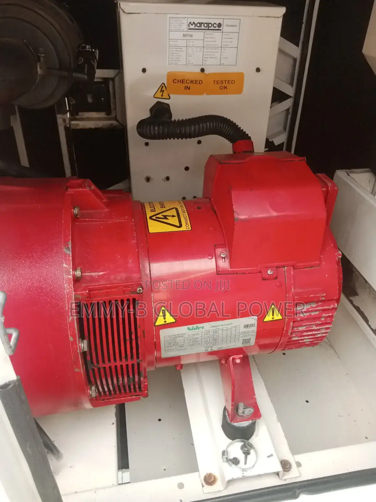 Marapco ( Perkins ) 30kva Used Generator