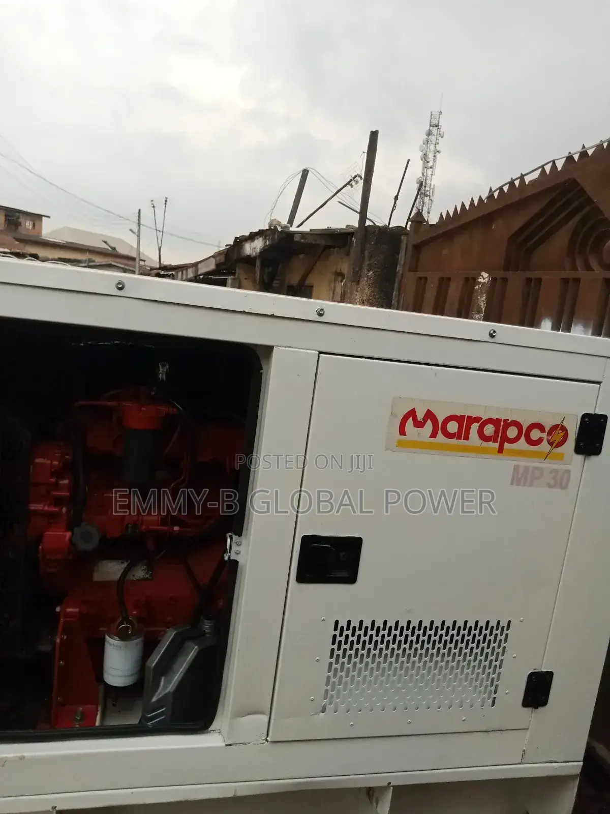 Marapco ( Perkins ) 30kva Used Generator