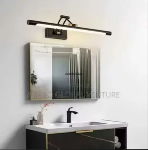 Classic Led Mirror Light 3 Colour's Light Black Body