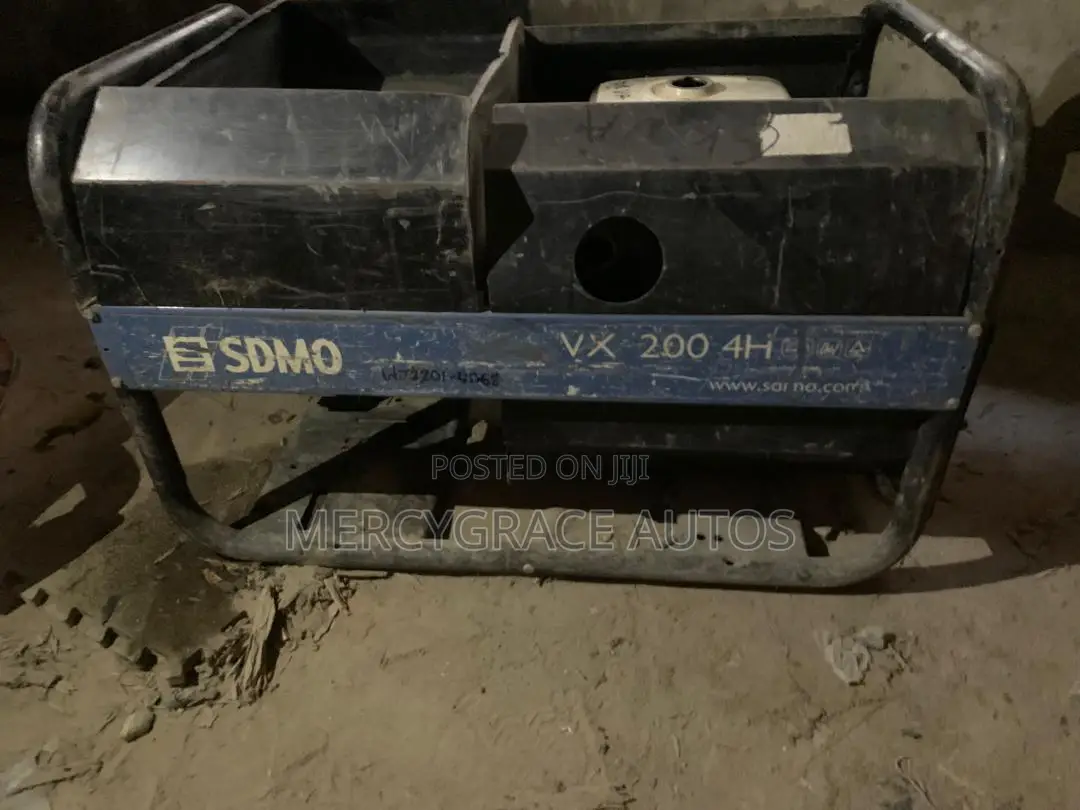 Uk Used Sdmo Vx200 Generator for Welding Processes
