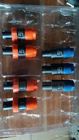 Speakon Plastic Connector