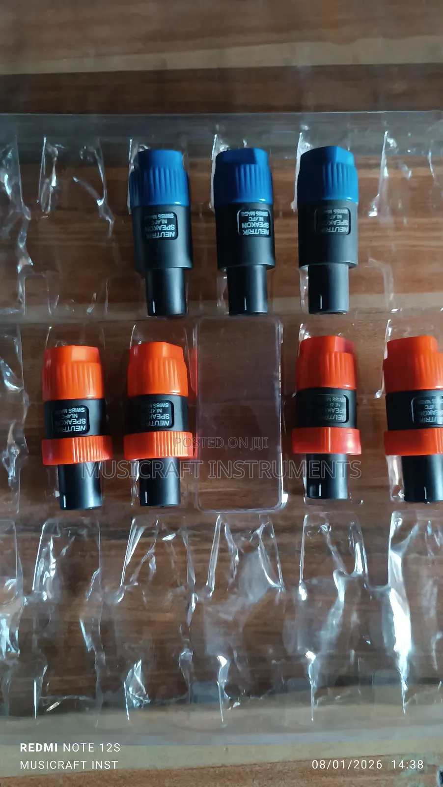 Speakon Plastic Connector