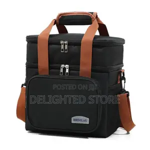 Double Layer High Diagonal Insulated Lunch Bag