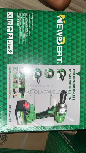 Newbeat 21v Brushless Impact Wrench Kit – 330nm 1/2′′ Drive