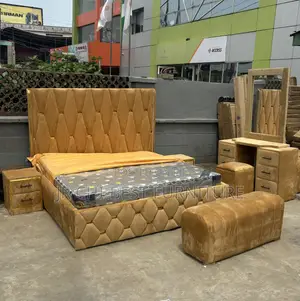 6 By 6 Upholstery Wooden Padded Full Bedframe Set Of Standout Quality