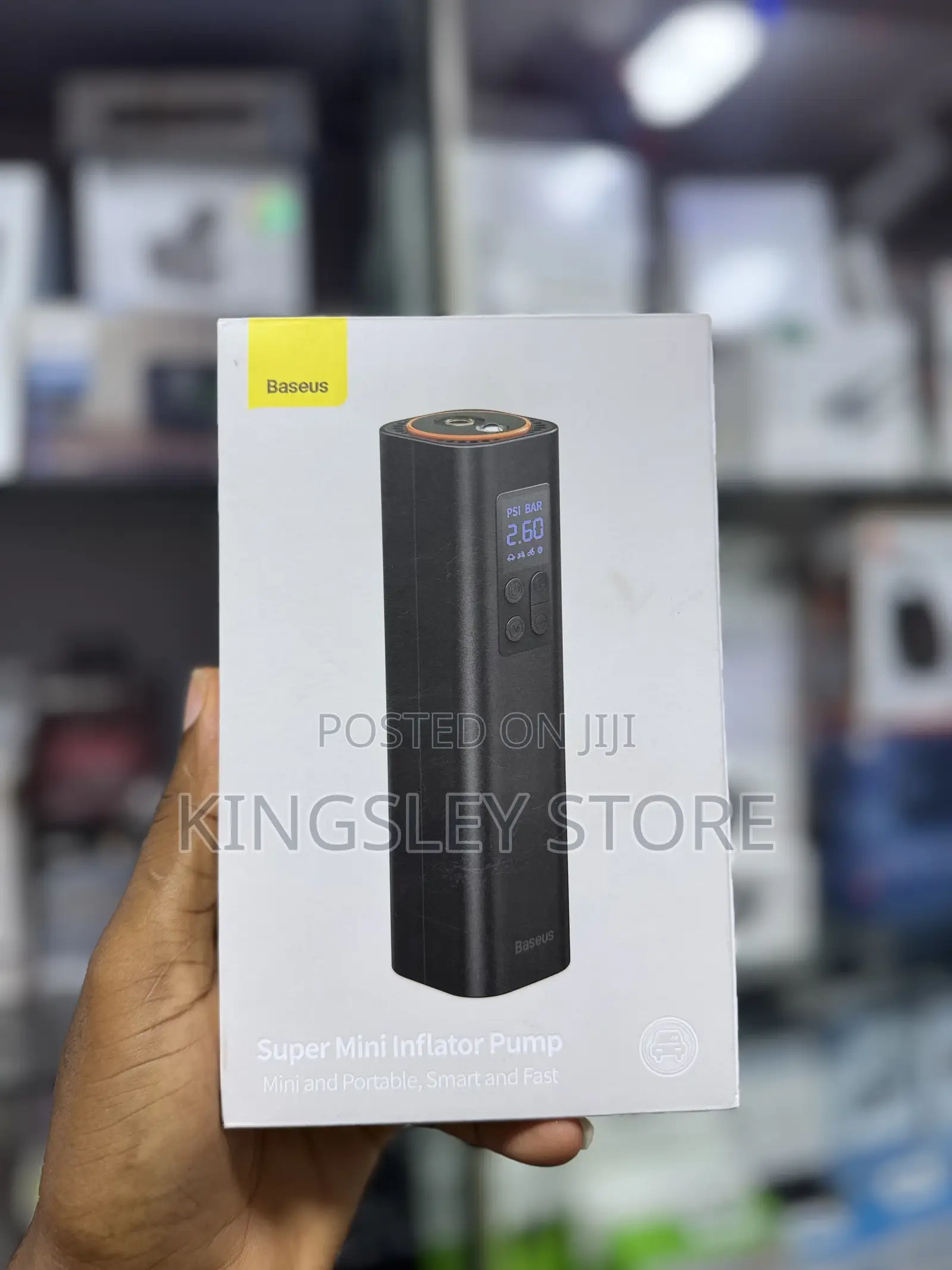 Baseus Super Mini Inflator Pump Black