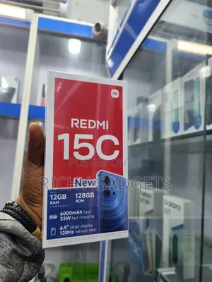 New Xiaomi Redmi 15C 4G 128 GB Black