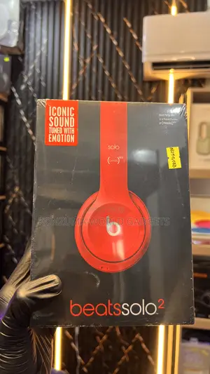 Beats Solo 2 on-Ear Headphones (Product Red) – Clean Sound