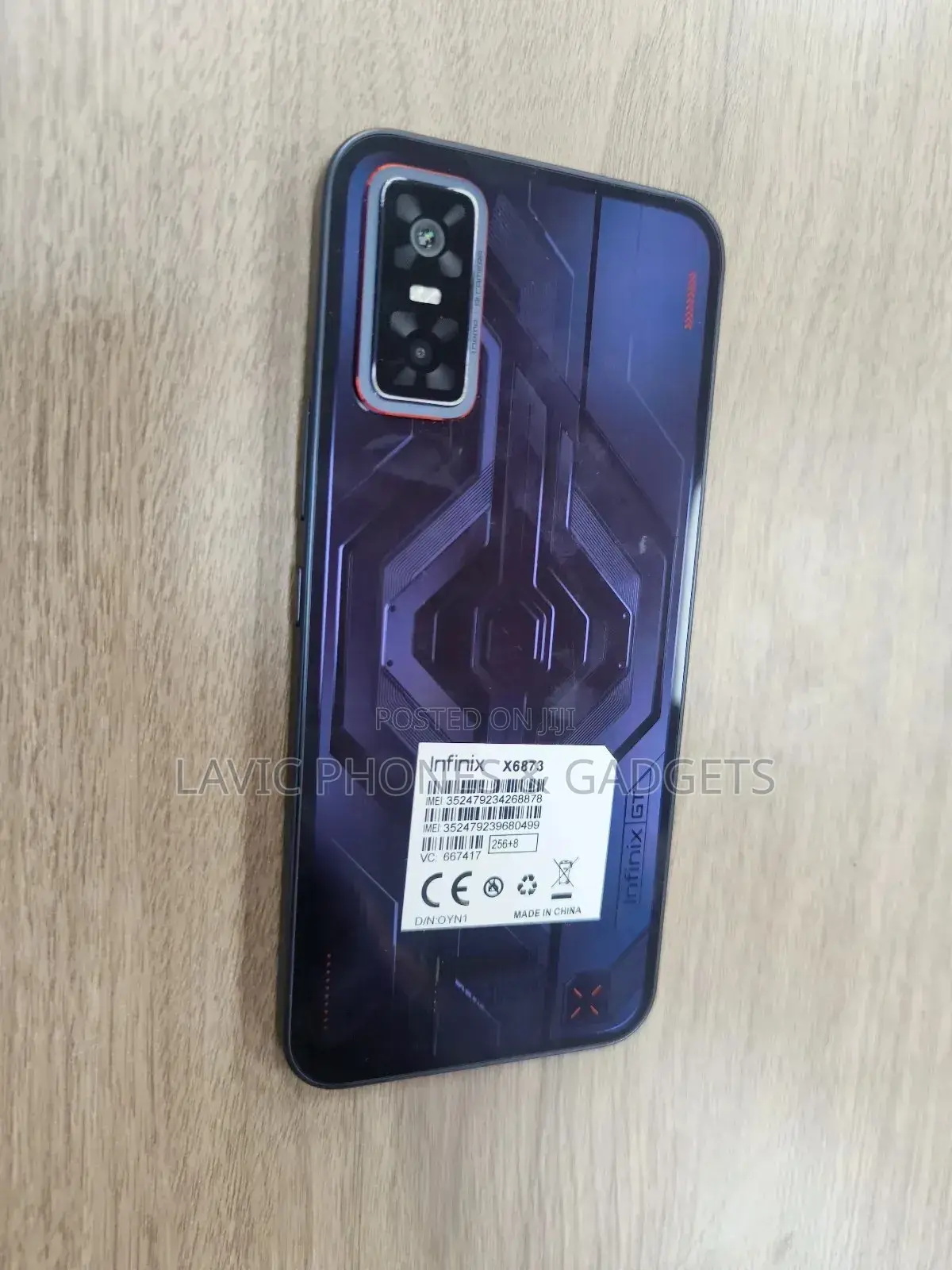 New Infinix GT 30 Pro 256 GB Black