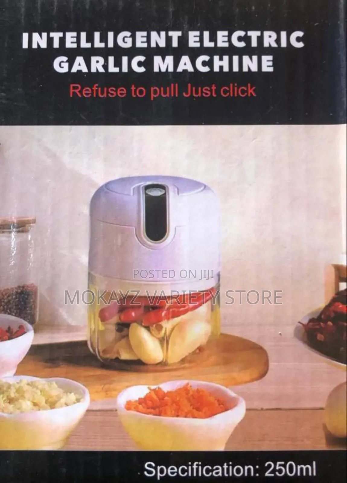 Rechargeable Mini Multipurpose Chopper/Garlic Masher