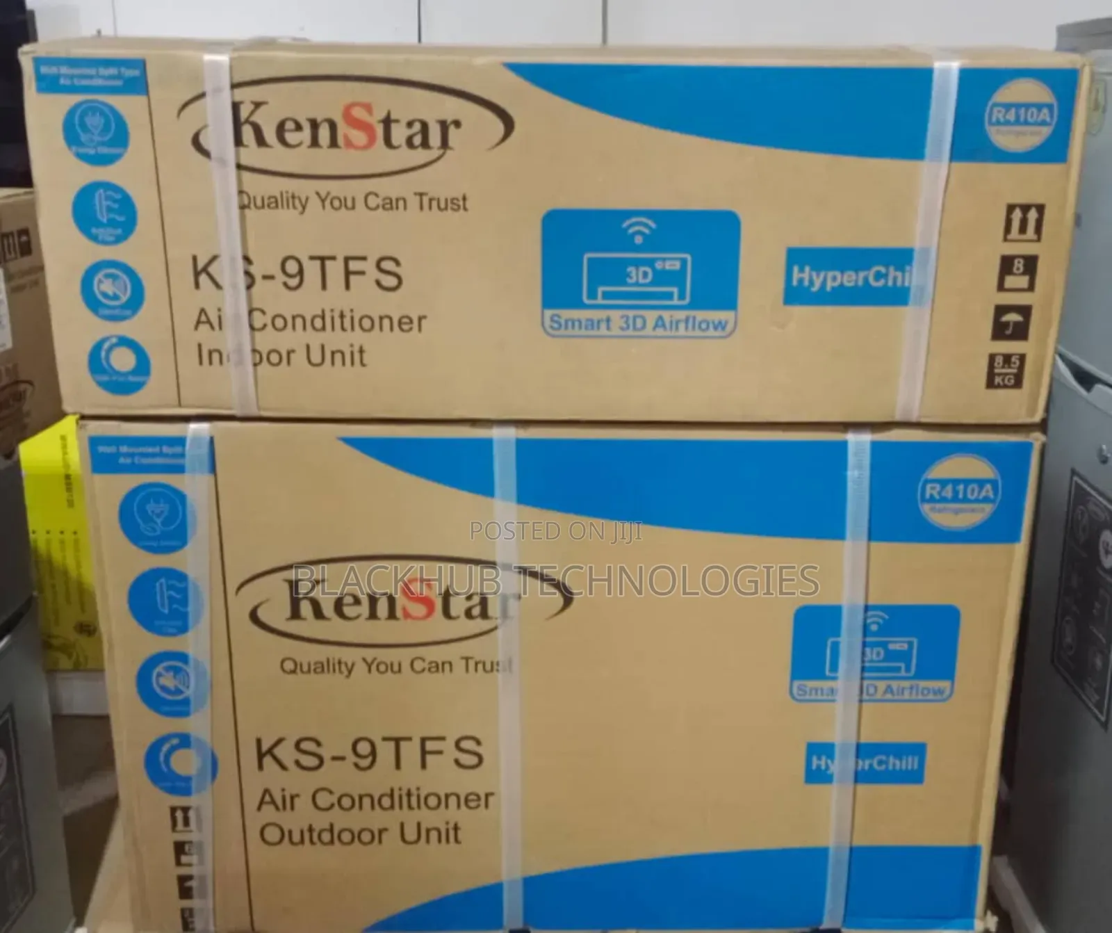 Kenstar Ks-9tfs 1hp Split Air Conditioner Unit With Installation Kit