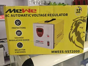 Mewe 2000w Stabilizer Mwees-Vst2000, Digital Display,Voltage Protector