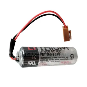 Usa Er17500v 3.6v 2700mah Li-ion Plc Battery With Plug