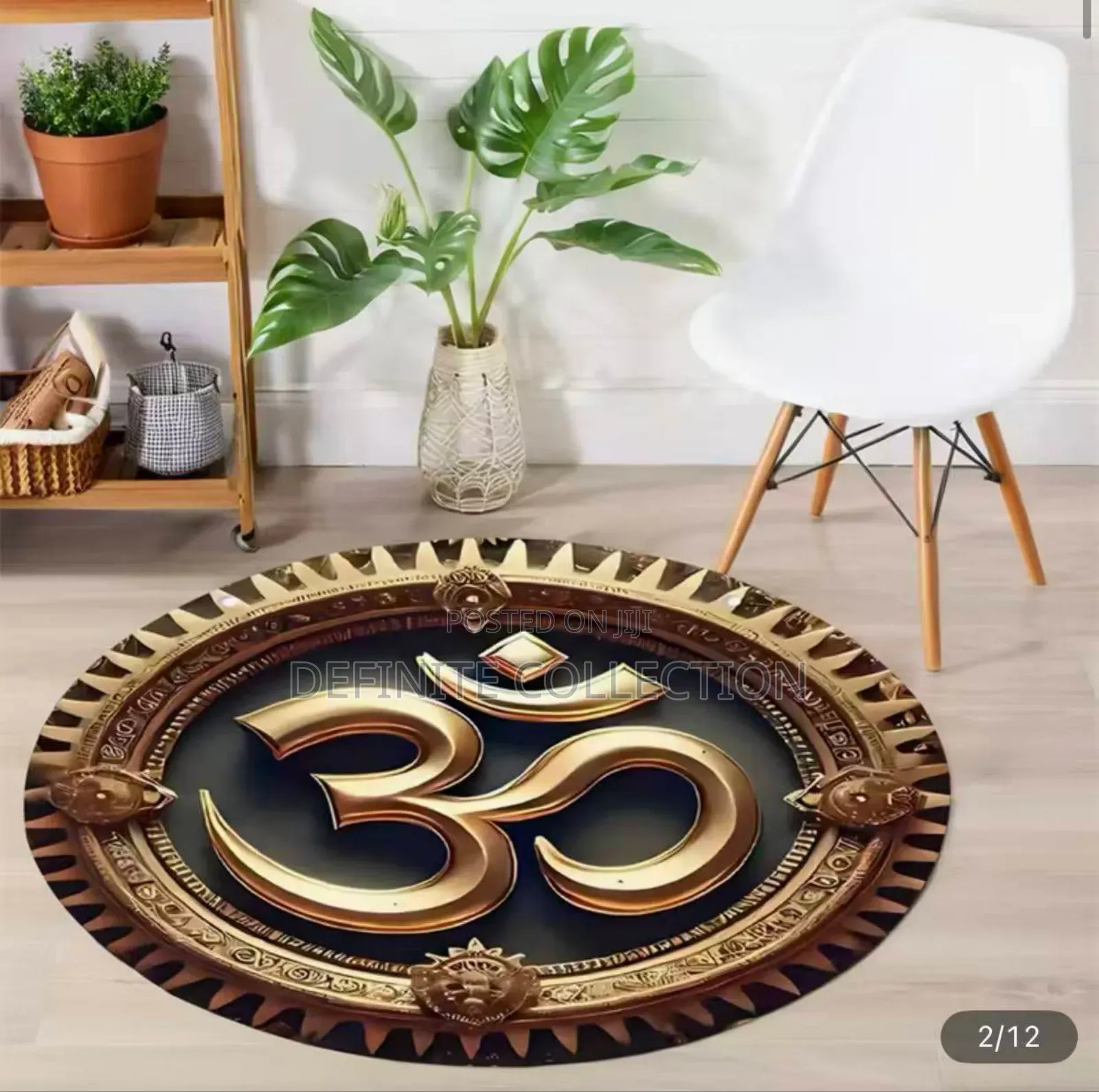 Round Luxury Centre Rug
