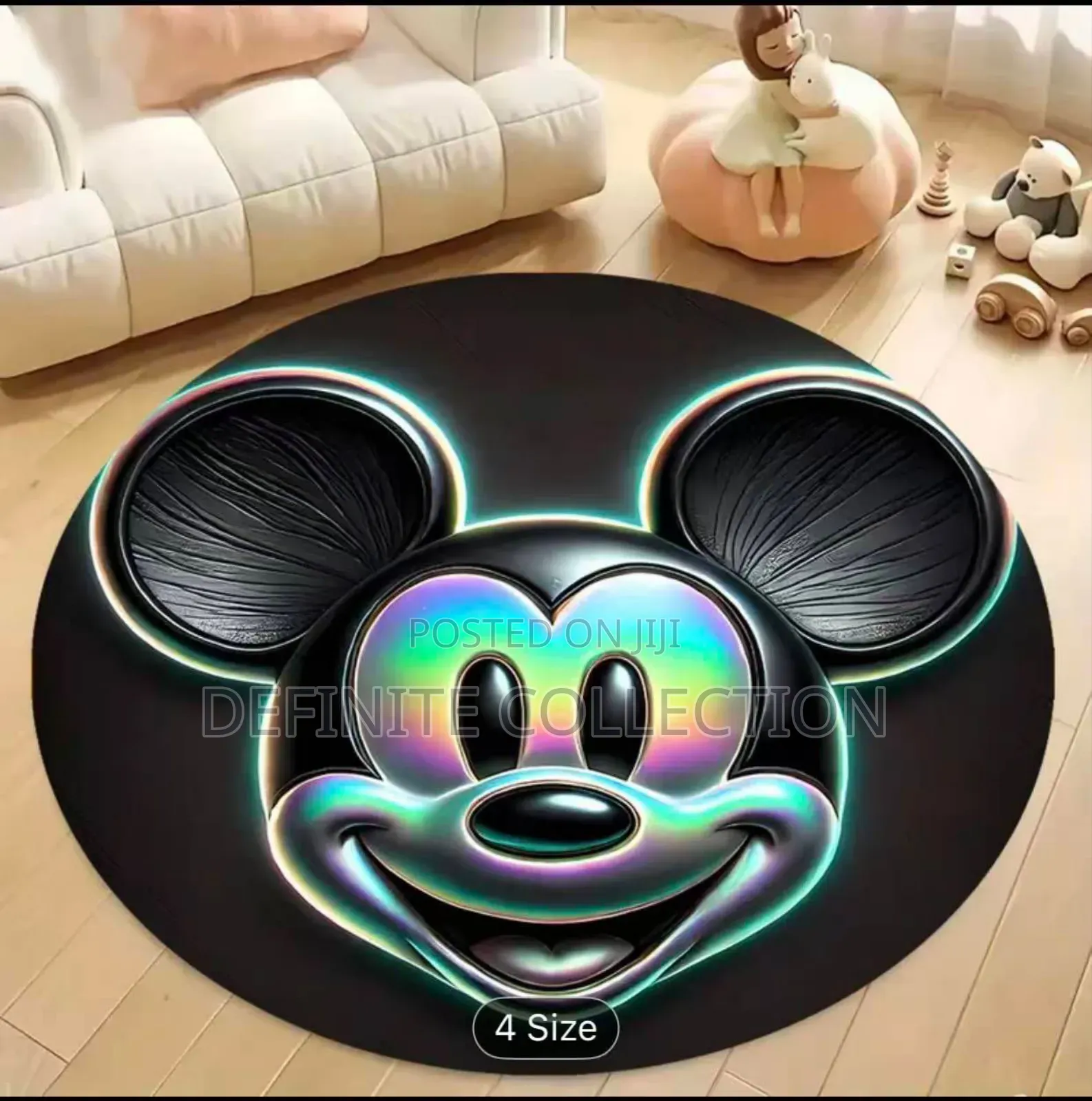 Round Luxury Centre Rug