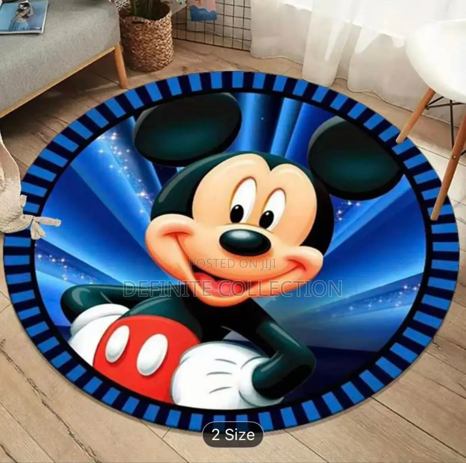 Round Luxury Centre Rug