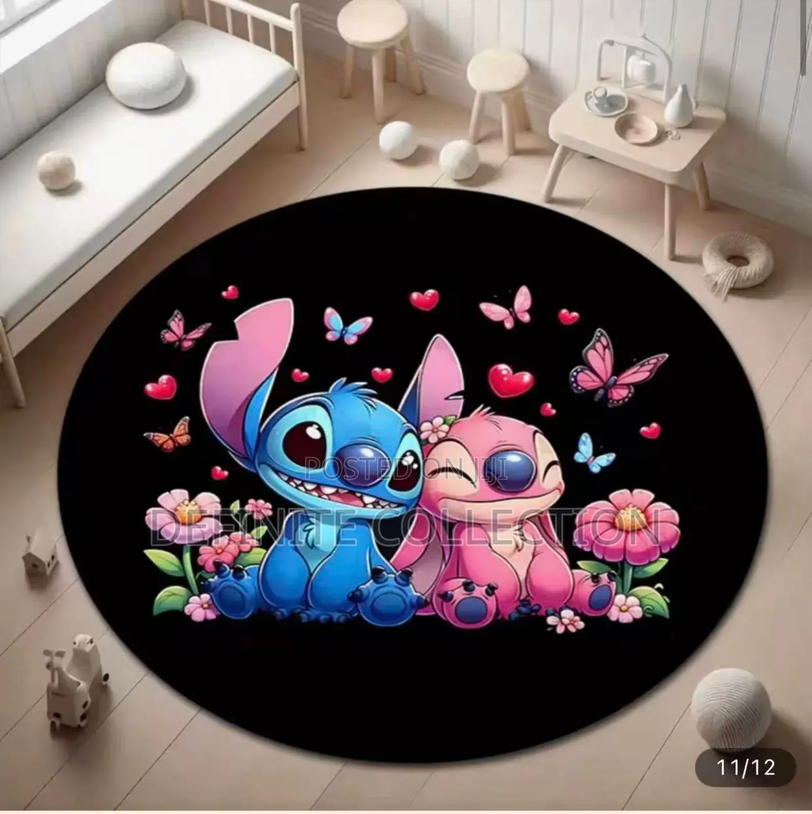 Round Luxury Centre Rug