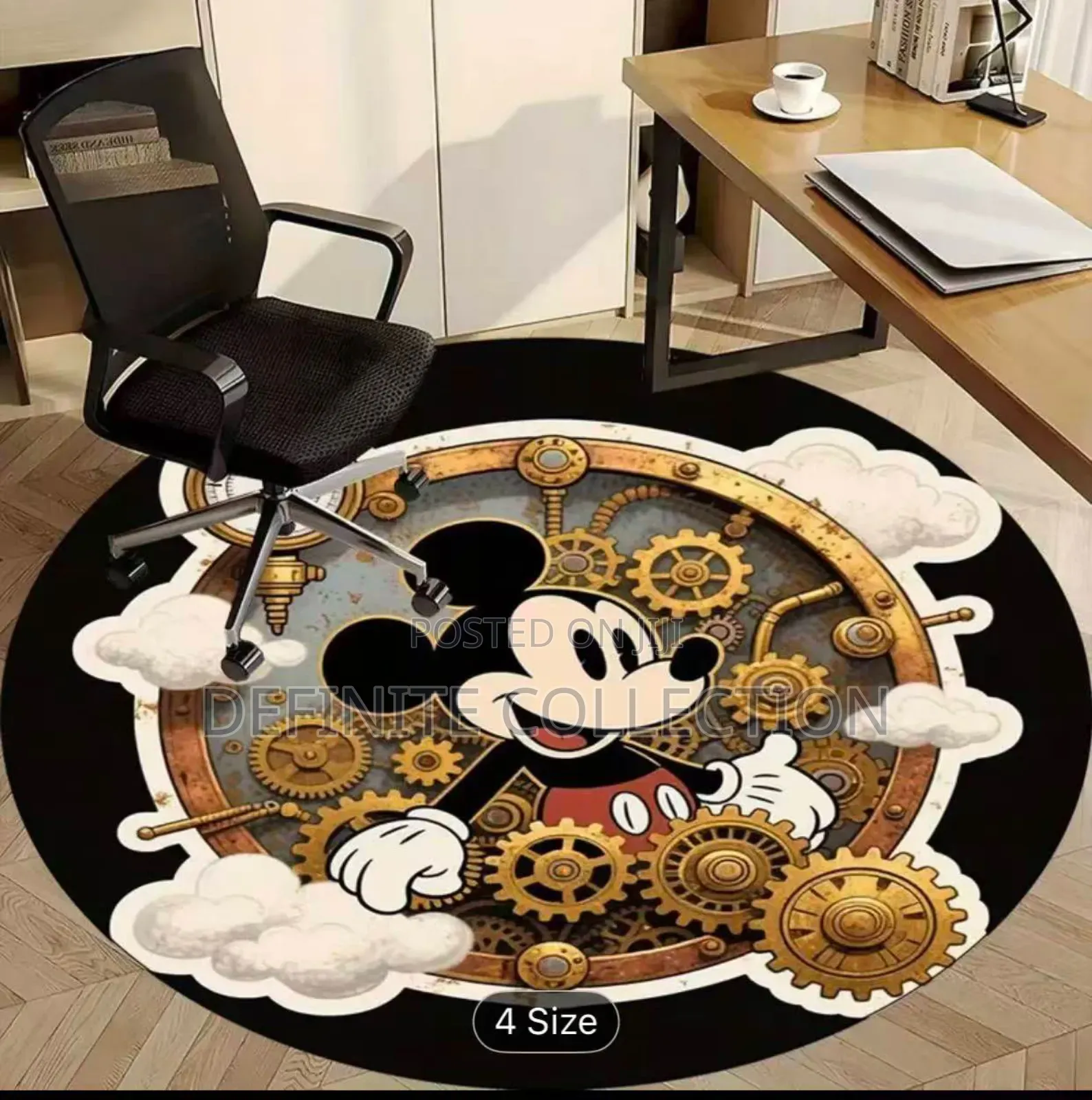 Round Luxury Centre Rug