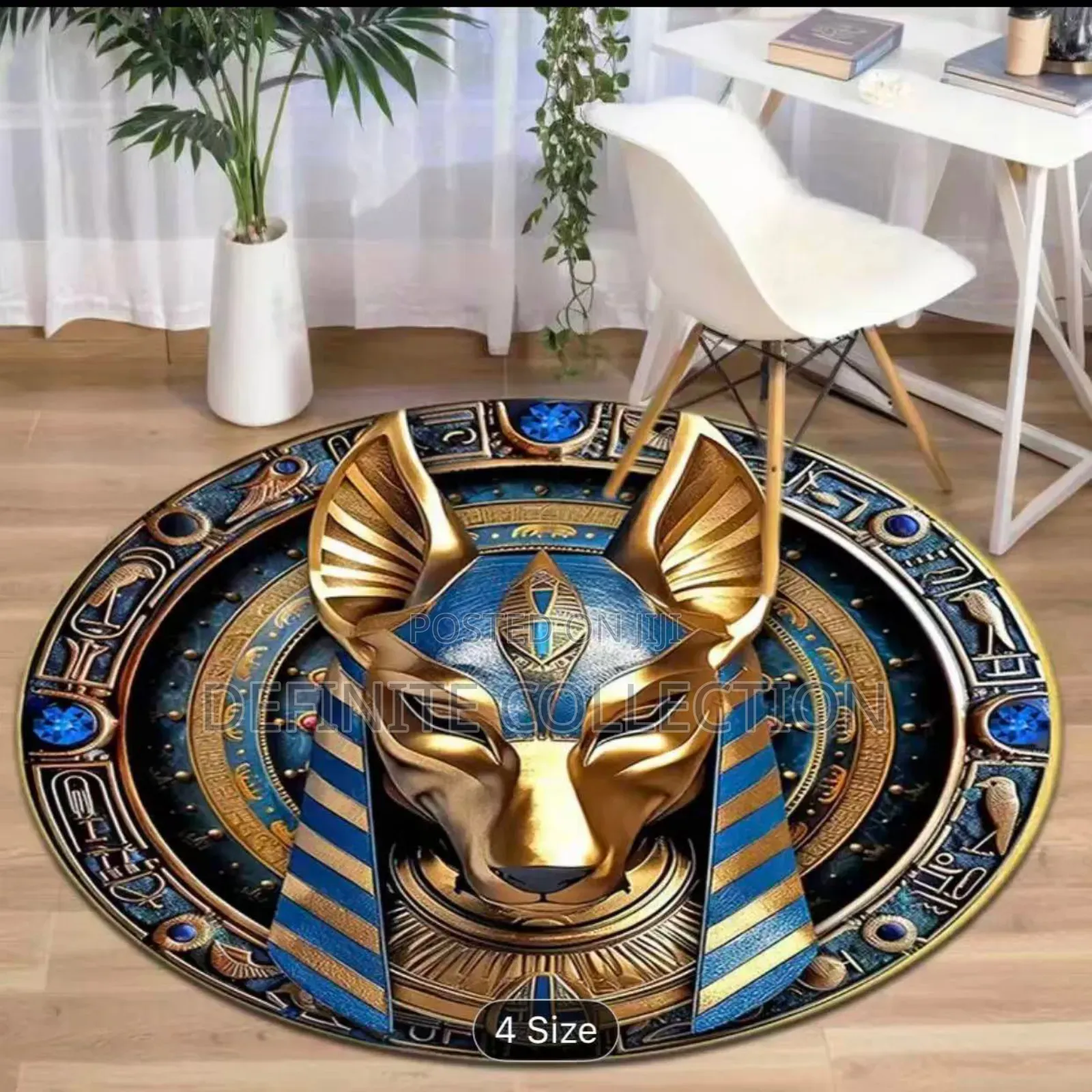 Round Luxury Centre Rug