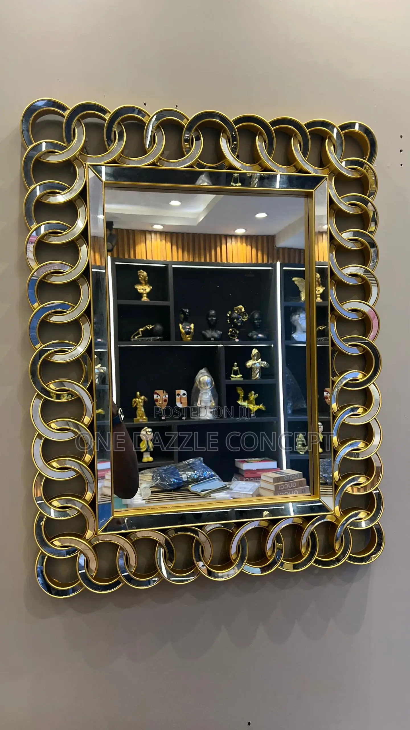 Oval Decorative Mirror