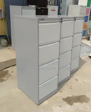Metal Filing Cabinet 4 Drawer (Foreign)