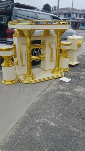Modern Church Pulpit Set