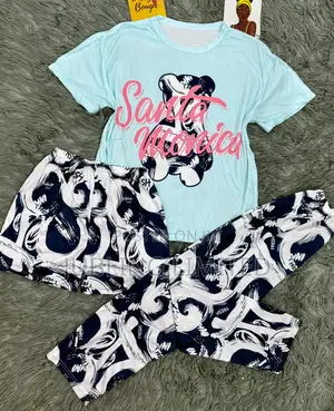 3in1 Roundneck Women’s Loungewear Nightwear Set |Pyjama Homewear